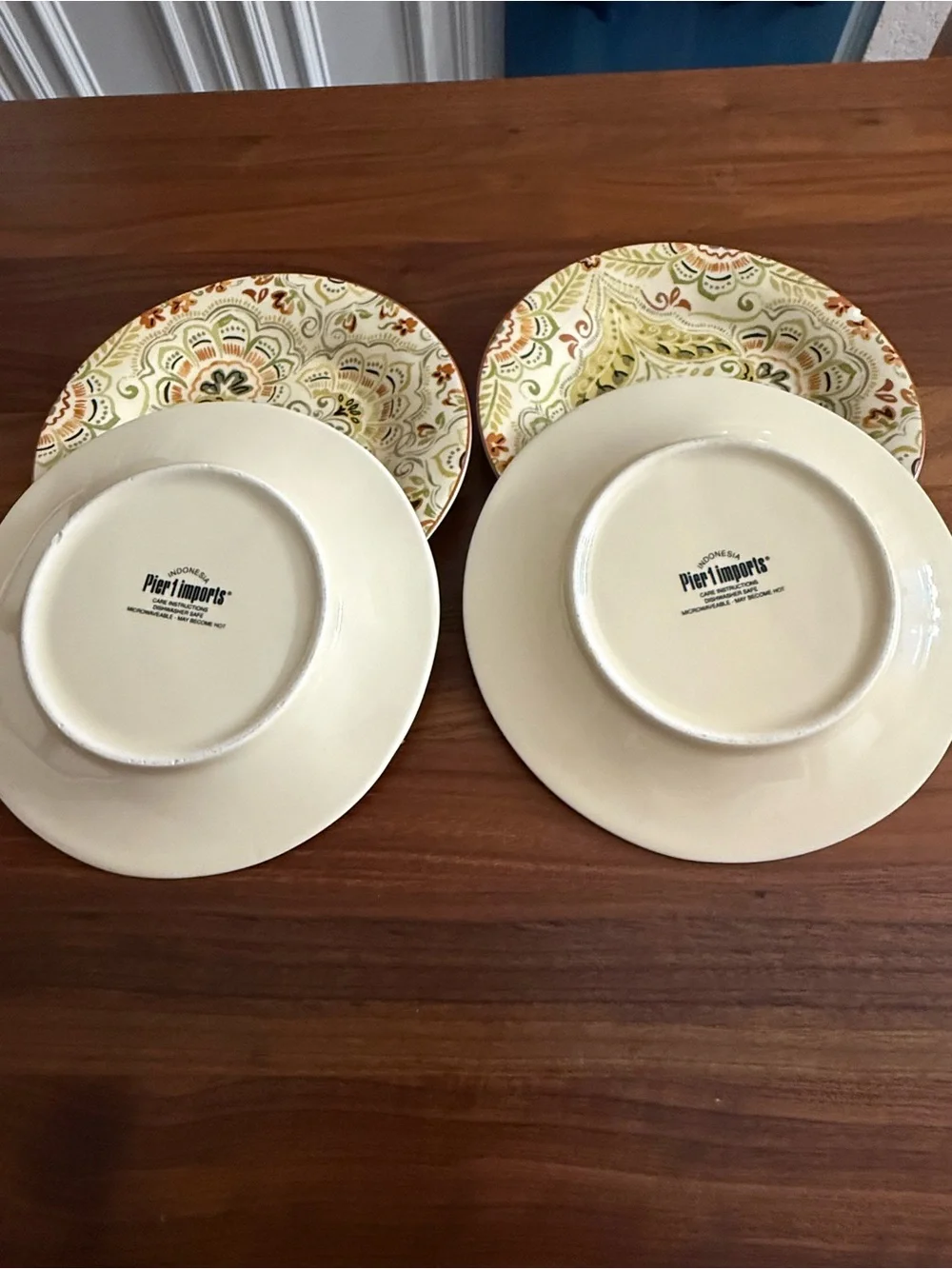 Part of the Pier 1 Discontinued Sonora Collection Appetizer Plates - Set of 4